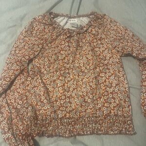 Floral Kids Blouse